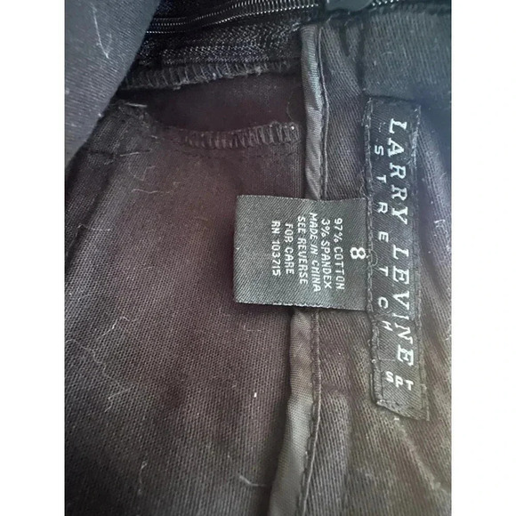 Larry Levine Stretch Women’s size 8 black skirt - Picture 8 of 8